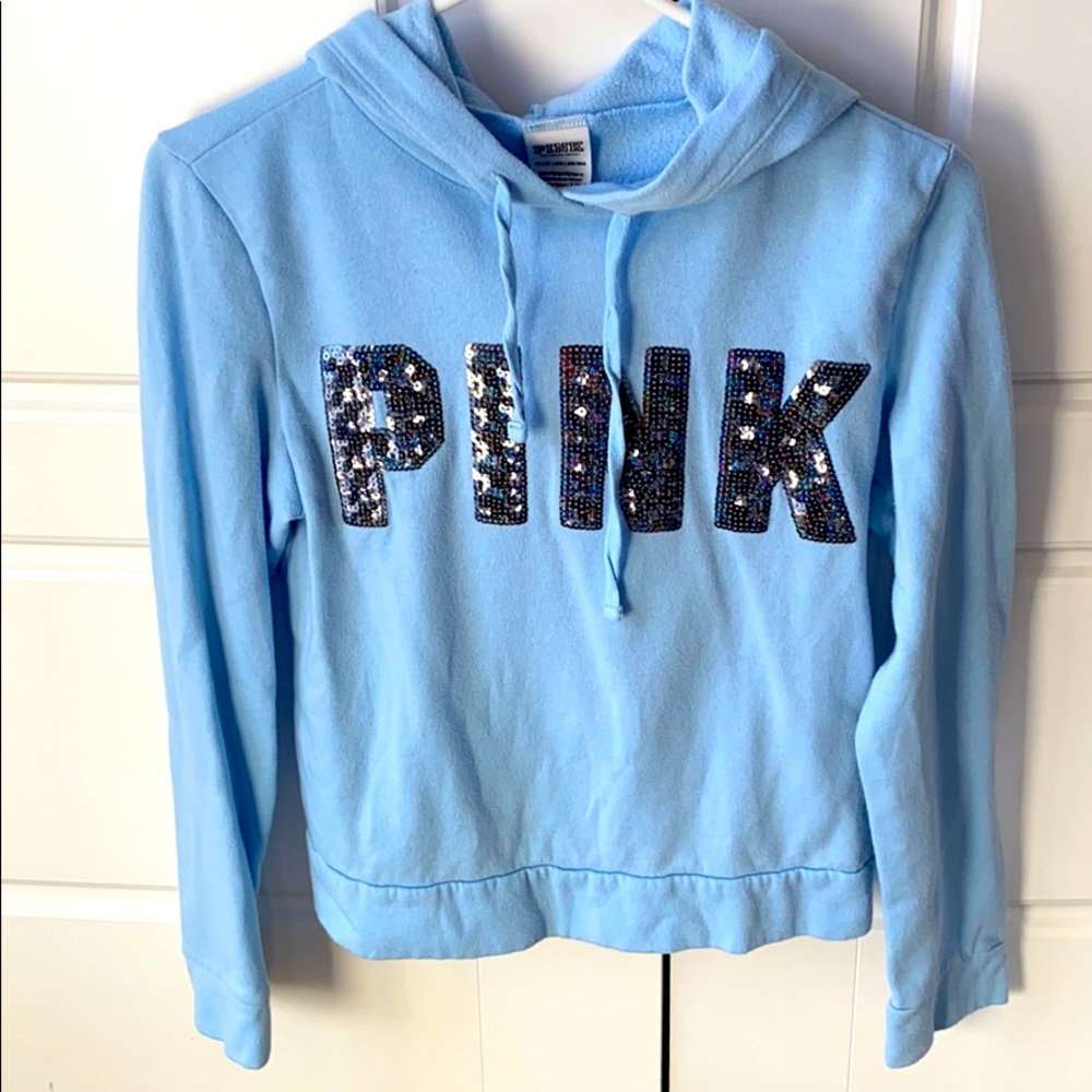 Victoria’s Secret Baby Blue hoodie